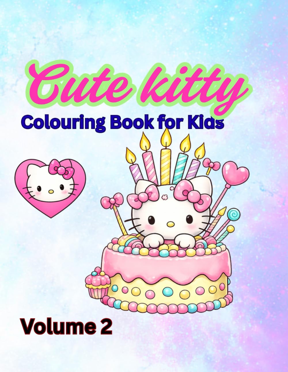 Cute Kitty Coloring Book for Kids: Fun & Easy Coloring Pages | Ages 3–6