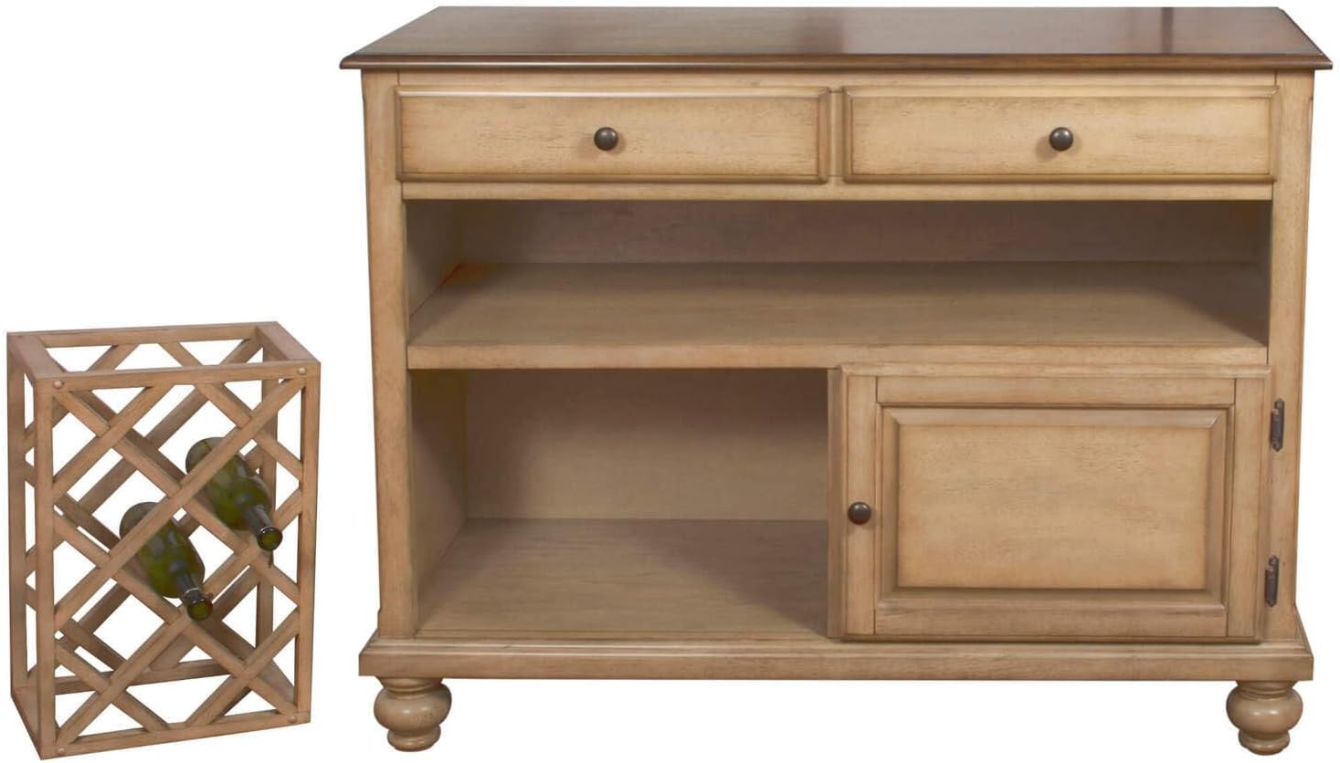 Buffet Server Wine Storage Cabinet, Home Kitchen Storage Organizer