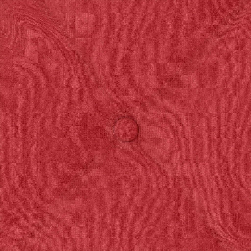 Poduszka pod plecy czerwona tkanina 120 x 19 x 50 cm, ergonomiczna poduszka lędźwiowa z wypełnieniem poliestrowym, podpierająca plecy do biura, sofy, łóżka, fotela i salonu, wygodna pozycja i