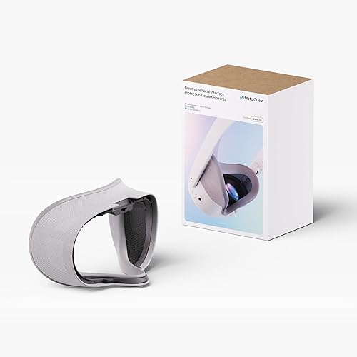 Miniatura 6 de Meta Quest 3S Breathable Facial Interface — Works with Meta Quest 3S — Increases Comfort — Installs in Seconds