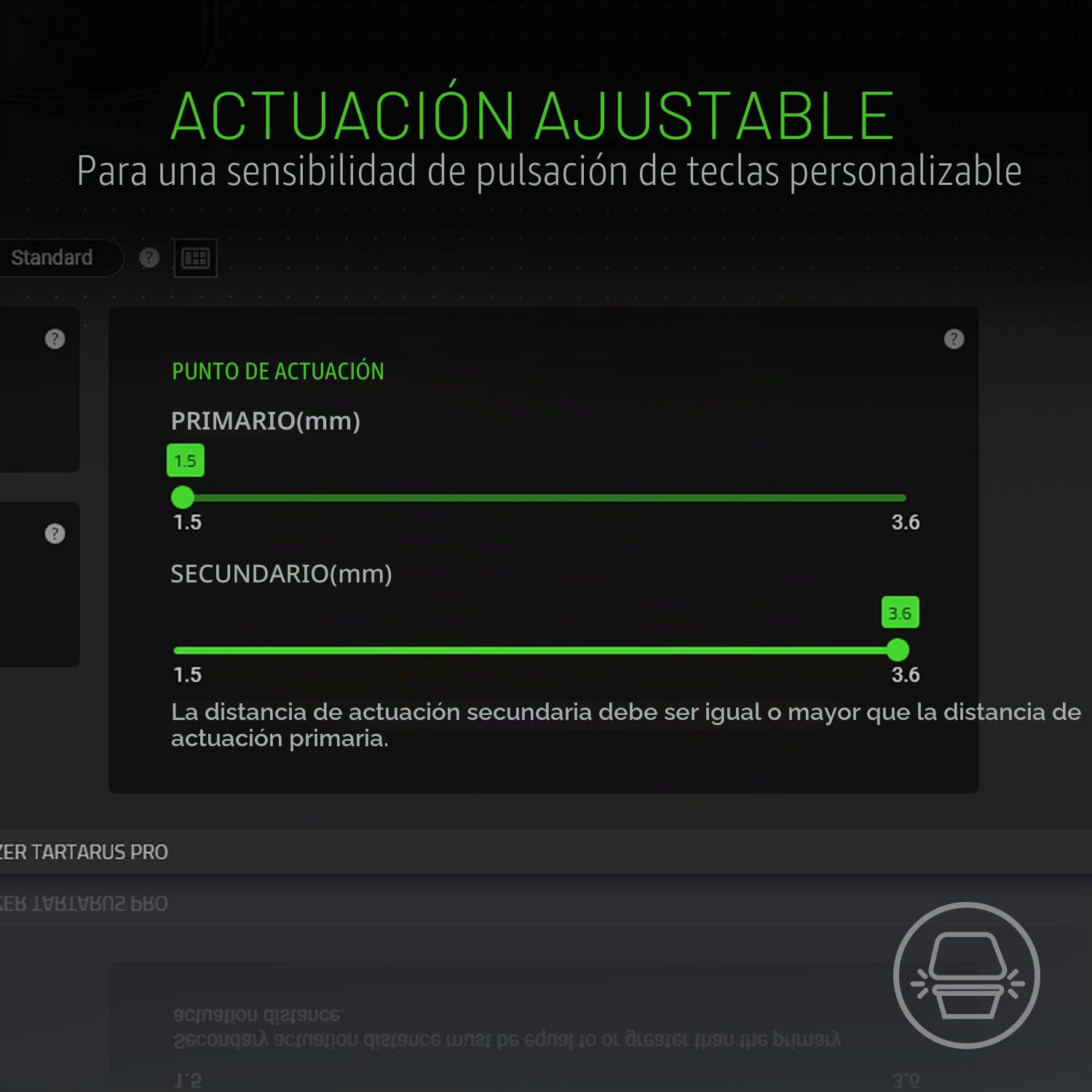 Razer Tartarus Pro - Teclado para Videojuegos