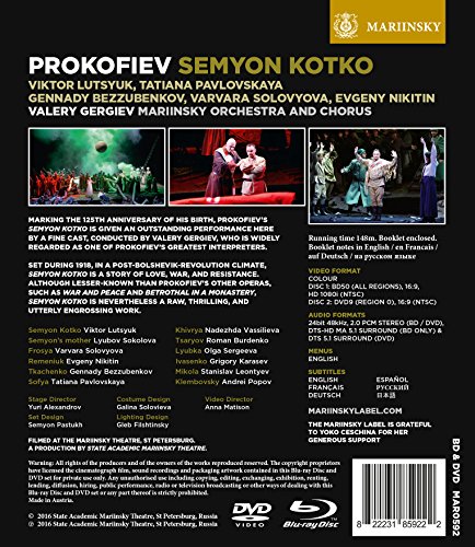 Ópera Semyon Kotko en CD libreto completo libre de Prokofiev 4