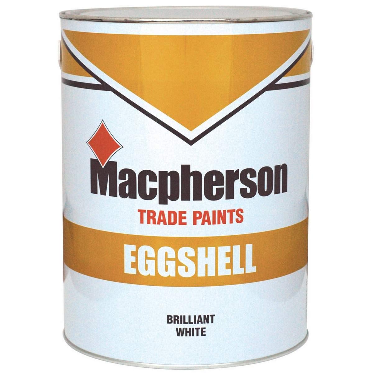 Macpherson Trade Unisex Pure Brilliant White Eggshell Brilliant White 1L