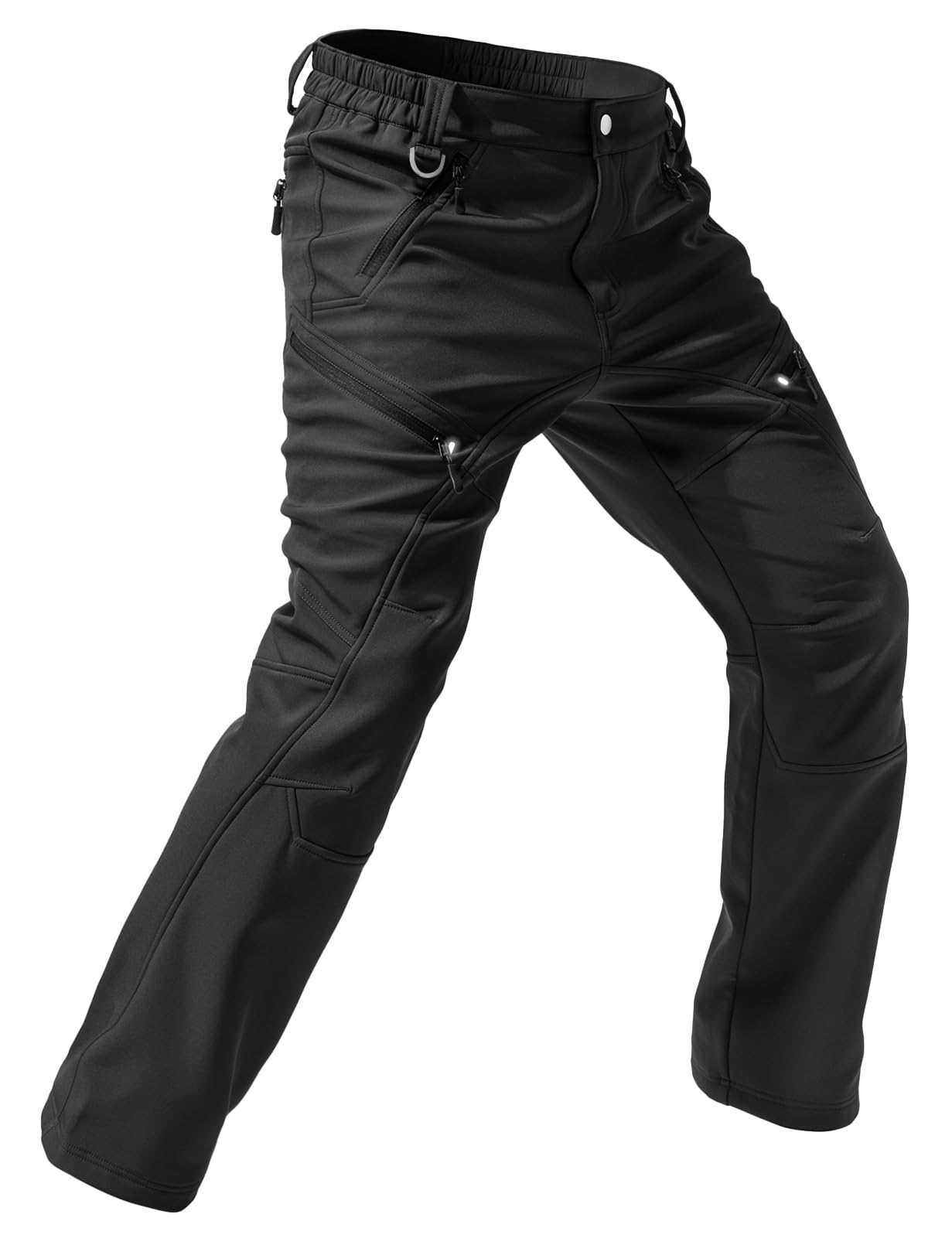 Men's Fleece-Lined Pants: Water-Repellent