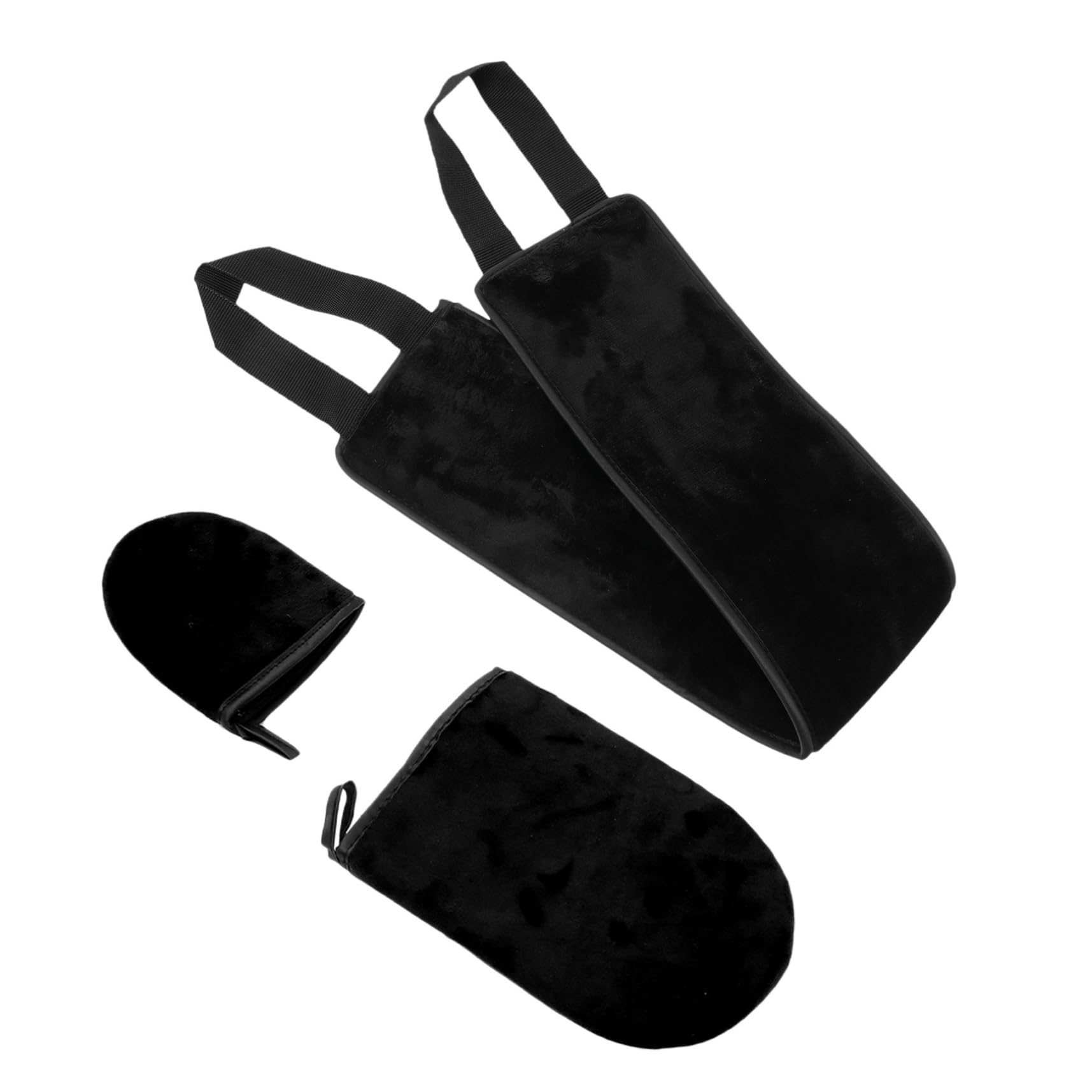 3 Series Guante Autobronceador Con Aplicador Espalda Y Guantes Exfoliantes Impermeables Y Compactos Para Aplicación De Bronceador Casa 3 Piezas*3