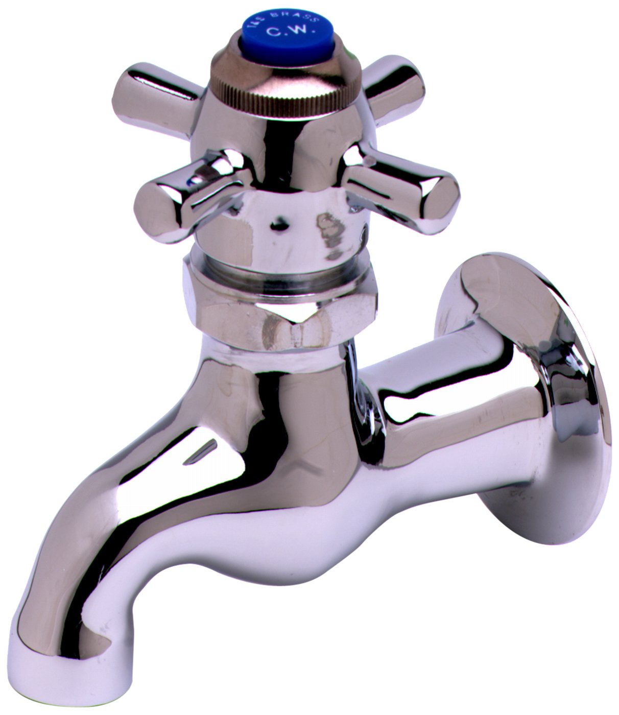 T&S Brass B-0706 Eşik Bataryası 1/2-inç Npt Dişi Giriş ve 3-7/8-inç Duvardan Ağız Merkezine Kapatma