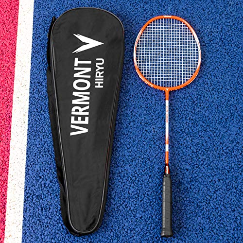 Vermont Hiryu Badminton Racket | Professional Racket for Senior Players (27”) | Elite