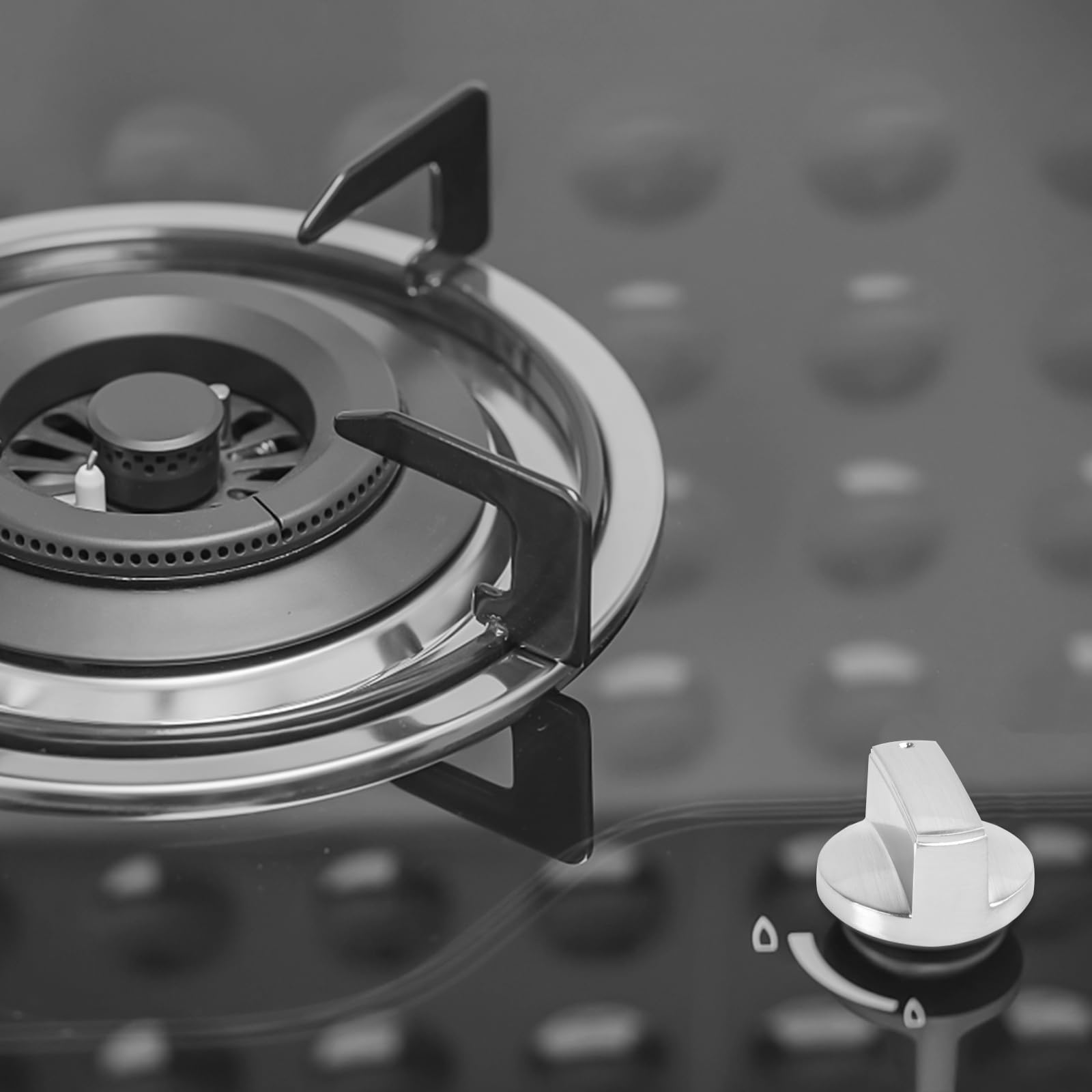 Manopole Per Fornello A Gas - 6 Pezzi Universali In Lega Di Zinco - Pulsanti Stufa Whirlpool - Foto 7