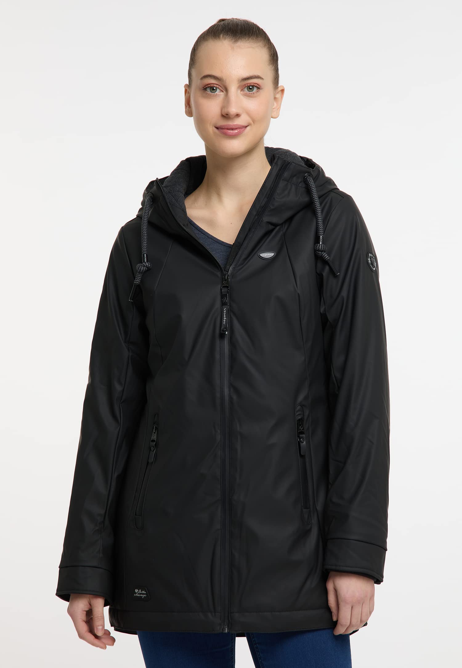 Ragwear ZUZKA RAINY Regenjacke 2023 light grey