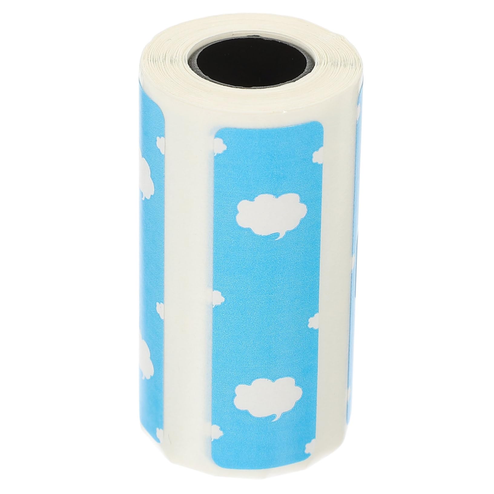 GRIRIW 1Roll Color Thermal Label Paper for Instant Camera Refill Printable High Transparency Adhesive Photo Paper Smooth for Home and Office Use