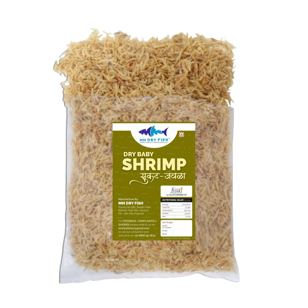 Dry Baby Shrimp - Sukhat - Sukha Jawla - Reddy to Cook (200 Gm)