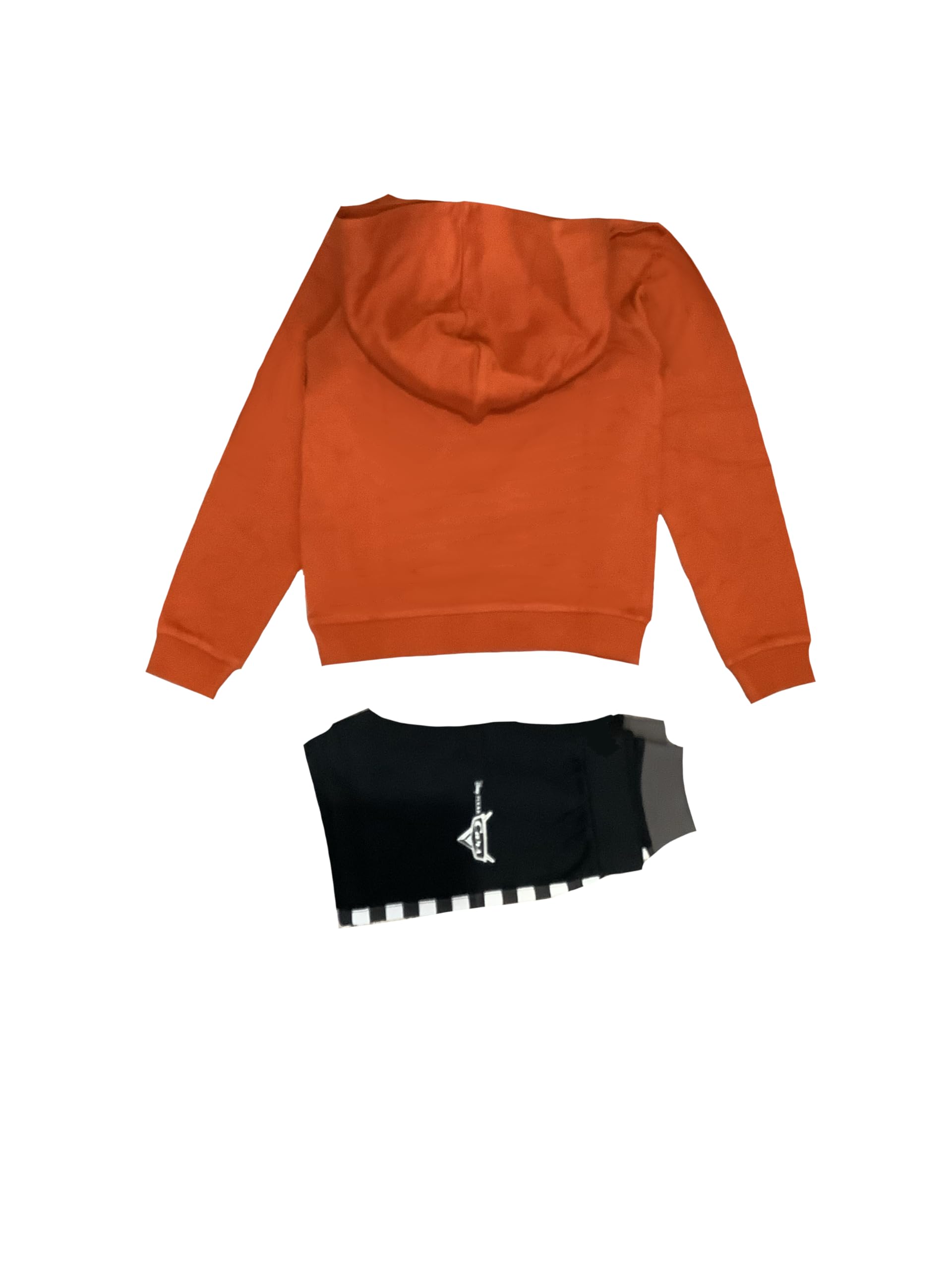Disney Tuta da bambino bambino Cars, con cappuccio e pantaloni Lightning McQueen o Martin 18 mesi – 8 anni