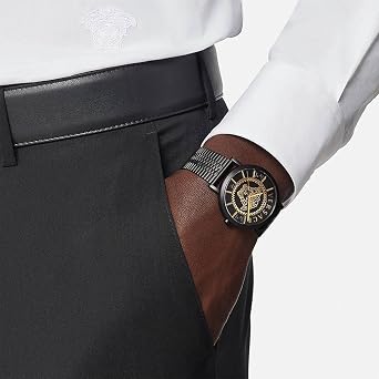 Versace Analog Model VEJ400621 V-Essential Men`s 40mm 5ATM. Brand