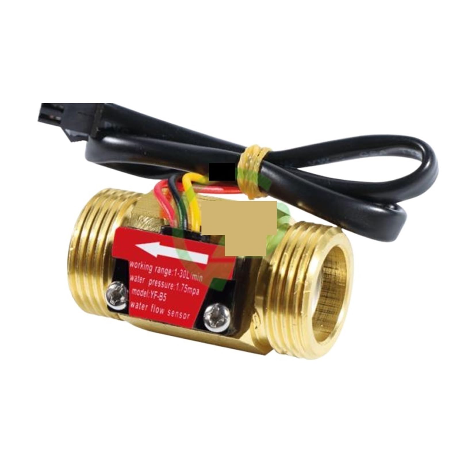 Interrupteur YF-B5 DN20 et capteur de débit d'eau G3/4 effet Hall
