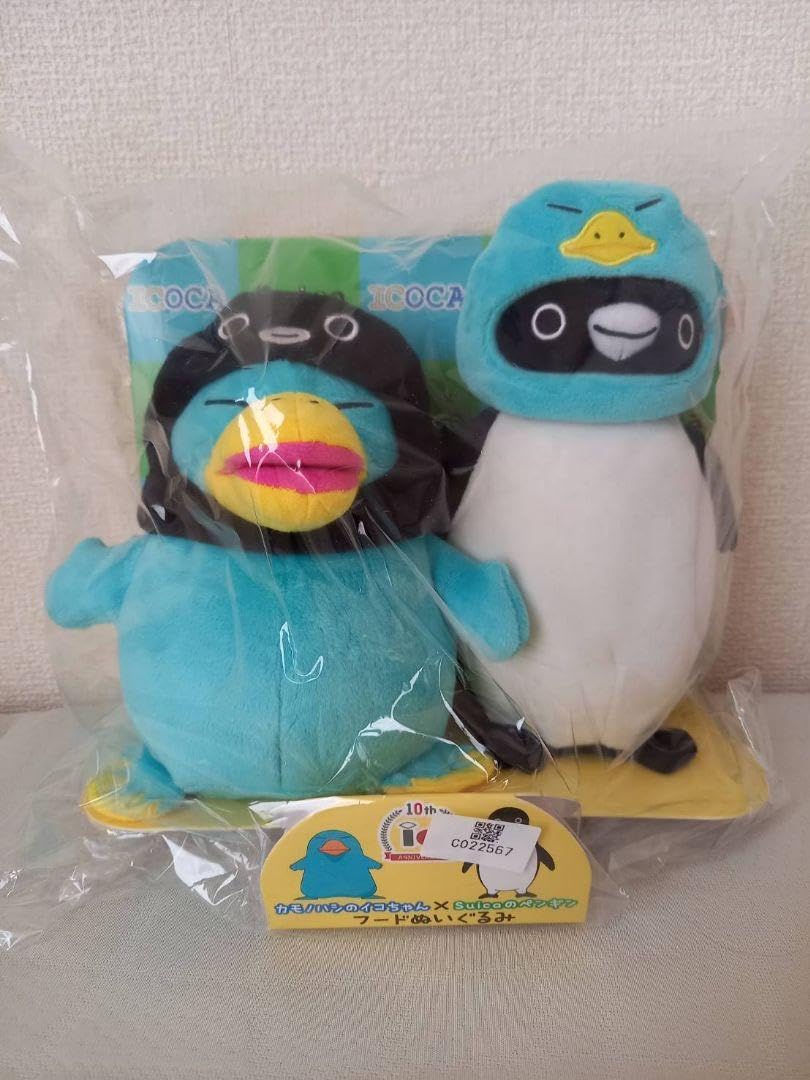 カモノハシのイコちゃん×Suicaのペンギン　フードぬいぐるみ カモノハシのイコちゃん × Suicaのペンギン フードぬいぐるみ