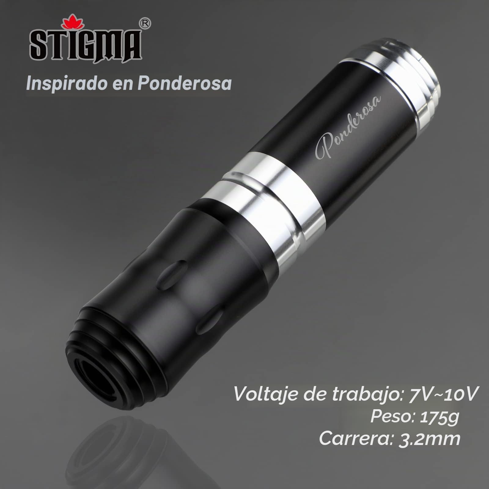 STIGMA Maquina de Tatuar Inalámbrico con 2 Baterías, 40 Agujas de Cartucho de Tatuaje, 2800mAh Batería para Tatuaje,Kit de Tatuaje para Principiantes