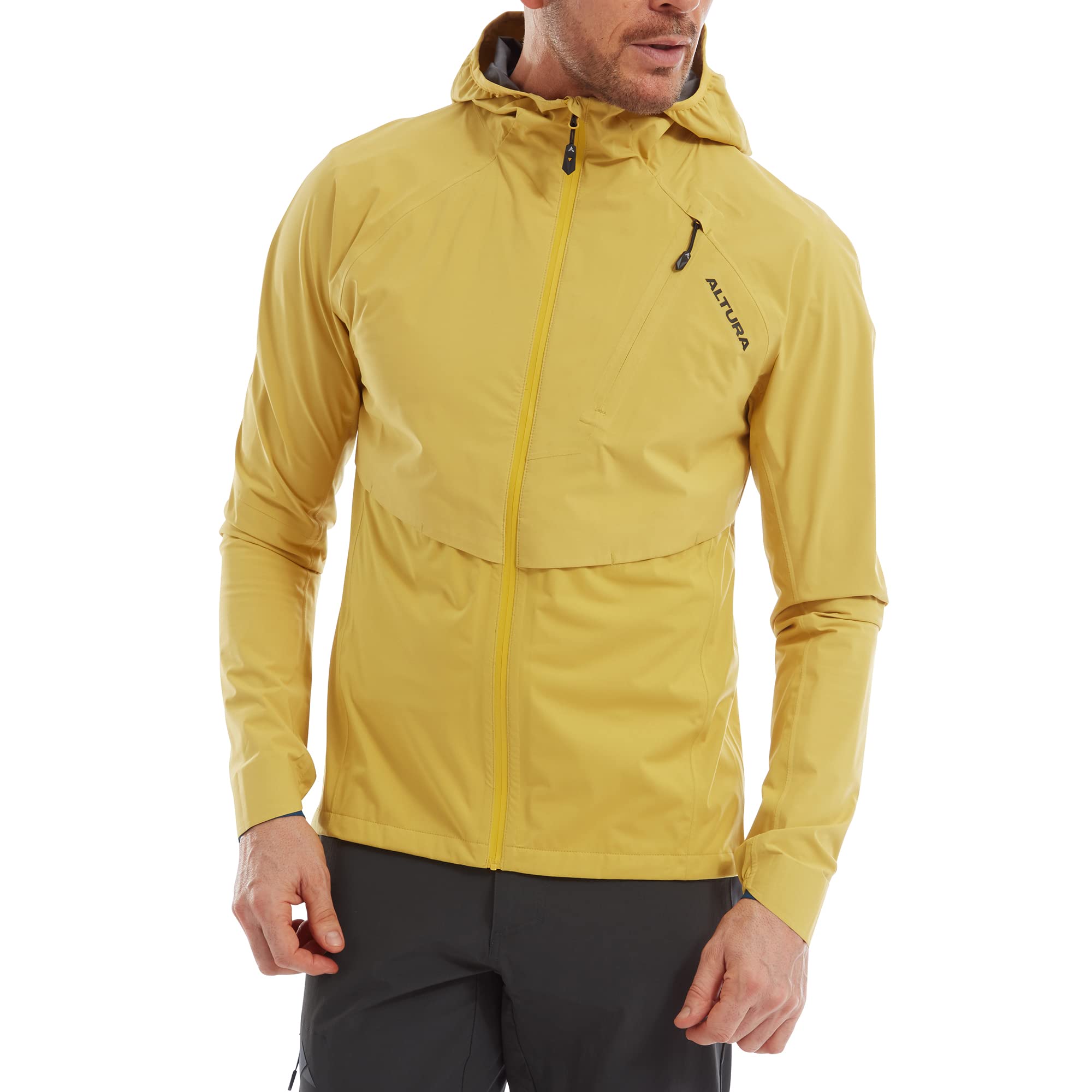 Asa Dutt528251 Męska kurtka Esker W/Proof Packable JKT (M) -Mustard-L 2022, czarna, jeden rozmiar, Czarny, Rozmiar uniwersalny