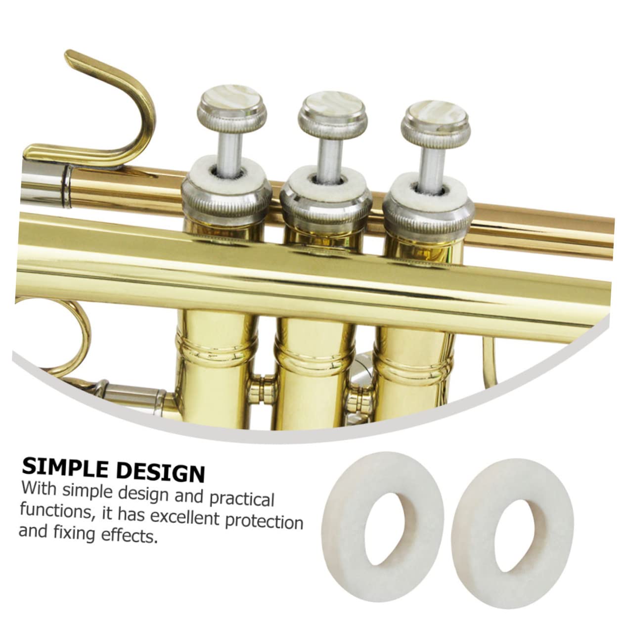 Vierteiliger Anzug für Saxophon Sax Reinigung Tupfer Stoff Set