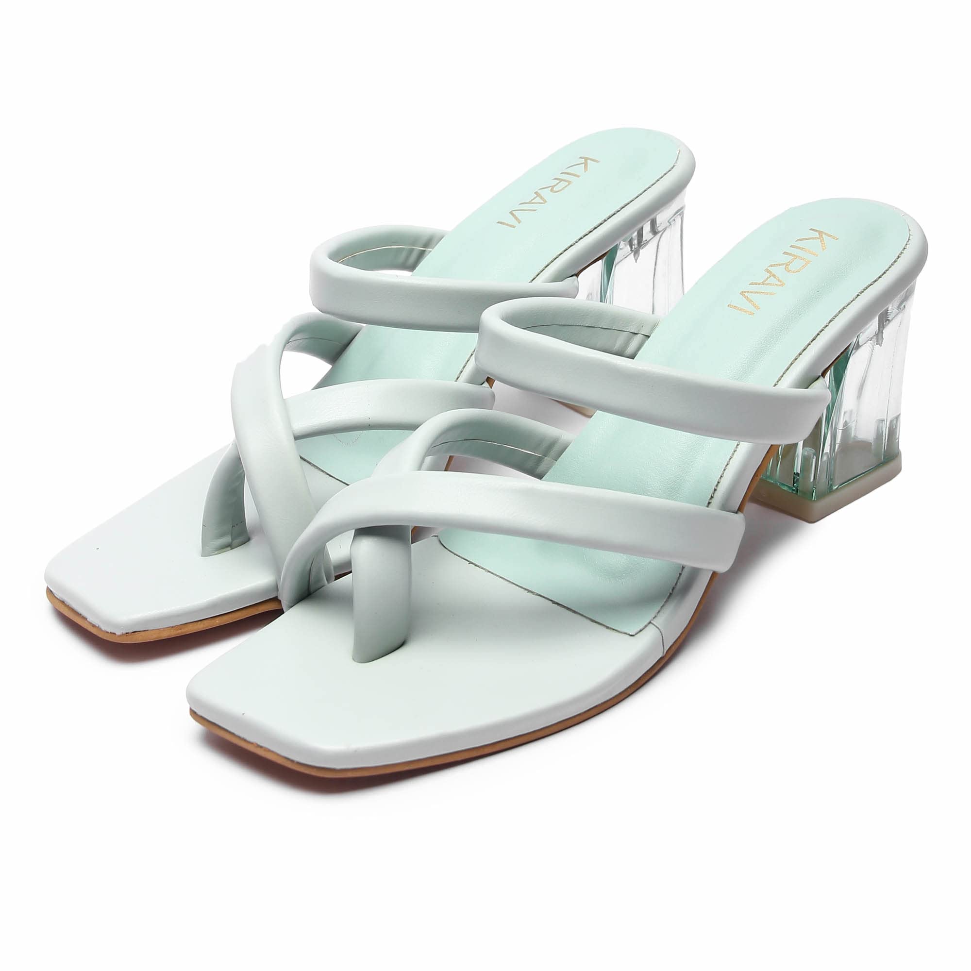 KIRAVI Womens Pull On Classy Block Heels Sandal (Pestle Green, numeric_7) (B0B59K6VF1) Amazon Price History, Amazon Price Tracker