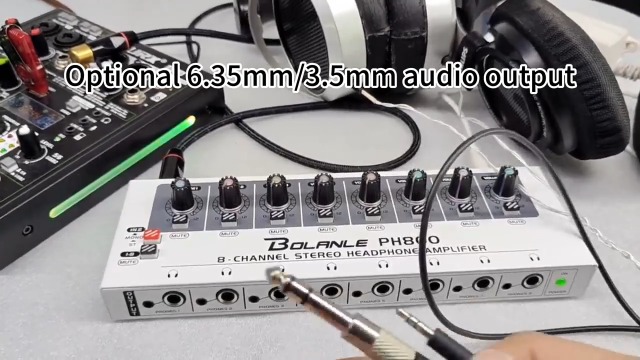 Sterling Sha8 Headphone Amp Headphone Amplifier Channel Stereo