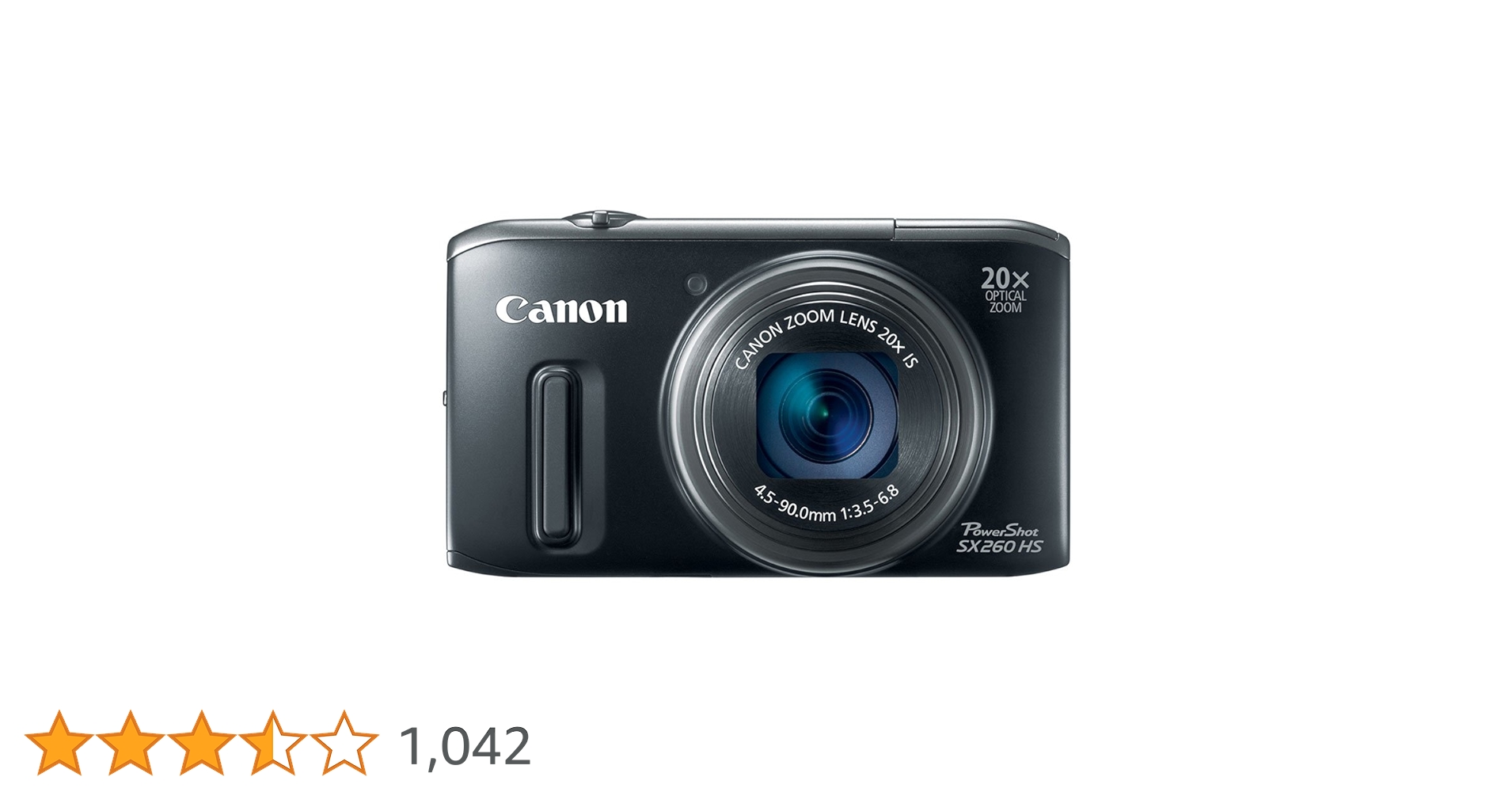 Amazon Canada: Canon PowerShot SX260 HS 12.1 MP CMOS Digital