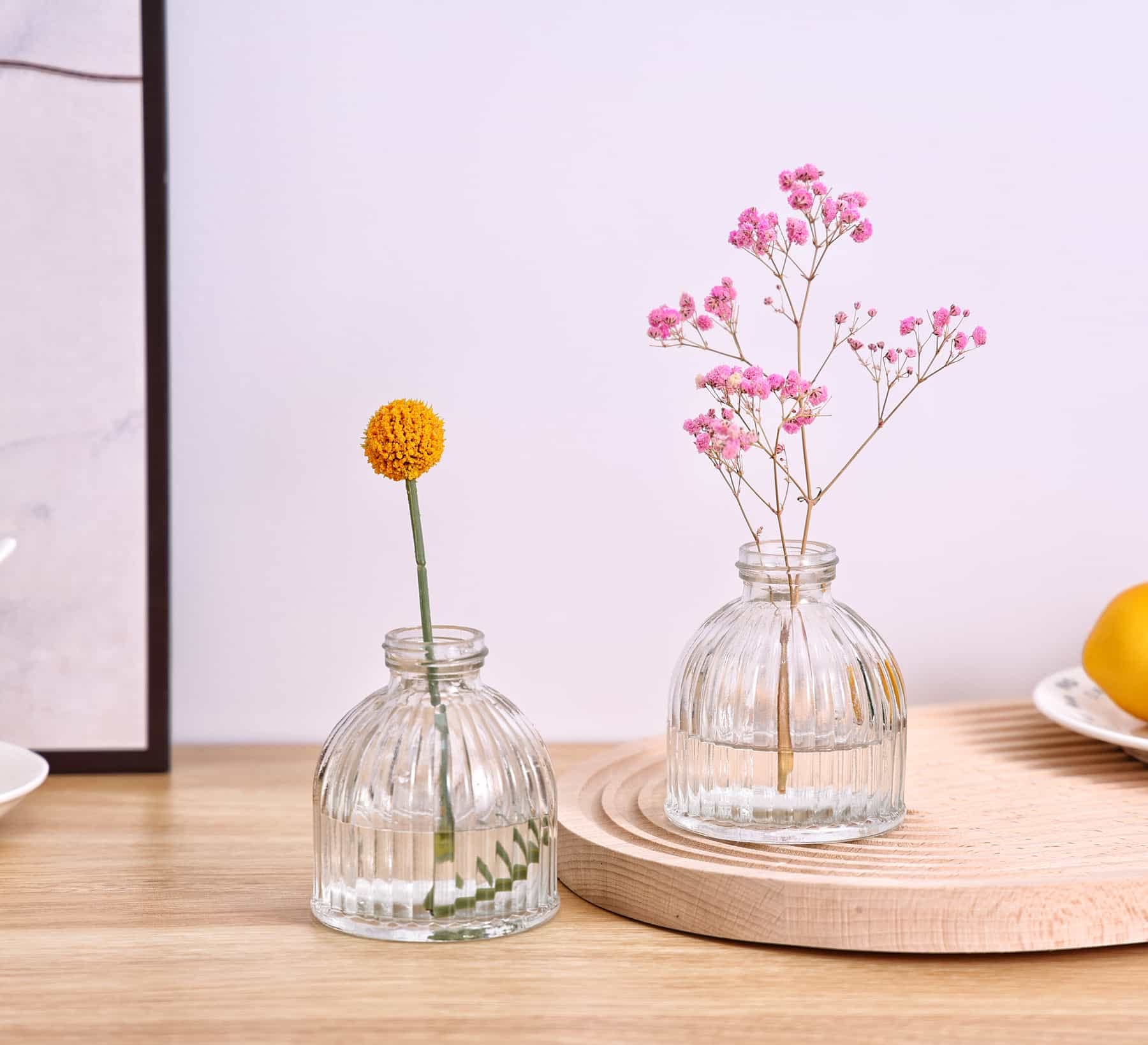 Eidoct Glass Bud Vases Set of 6 - Image 4