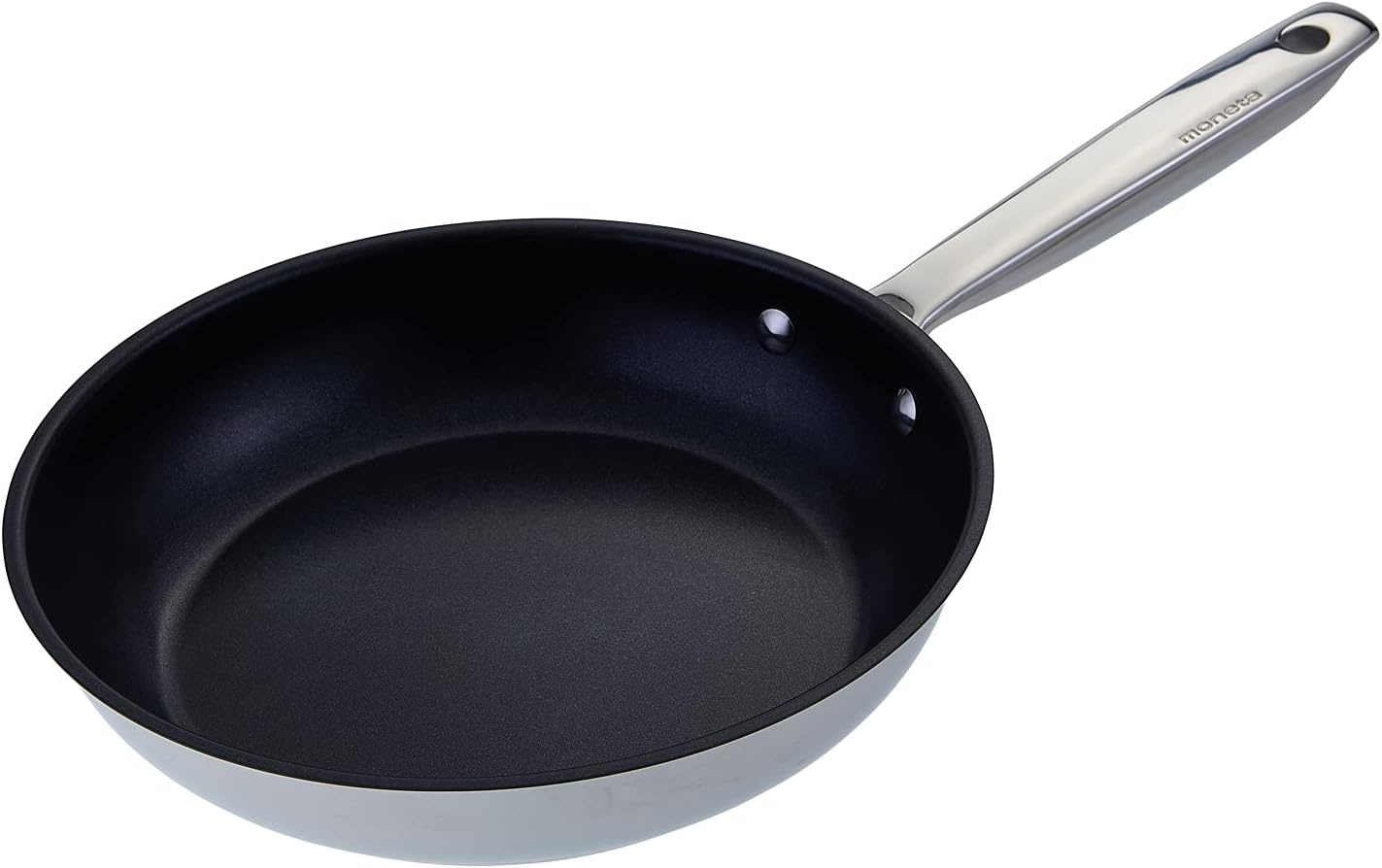 Moneta Agreement Frying Pan 24 cm, Stainless Steel for each hob