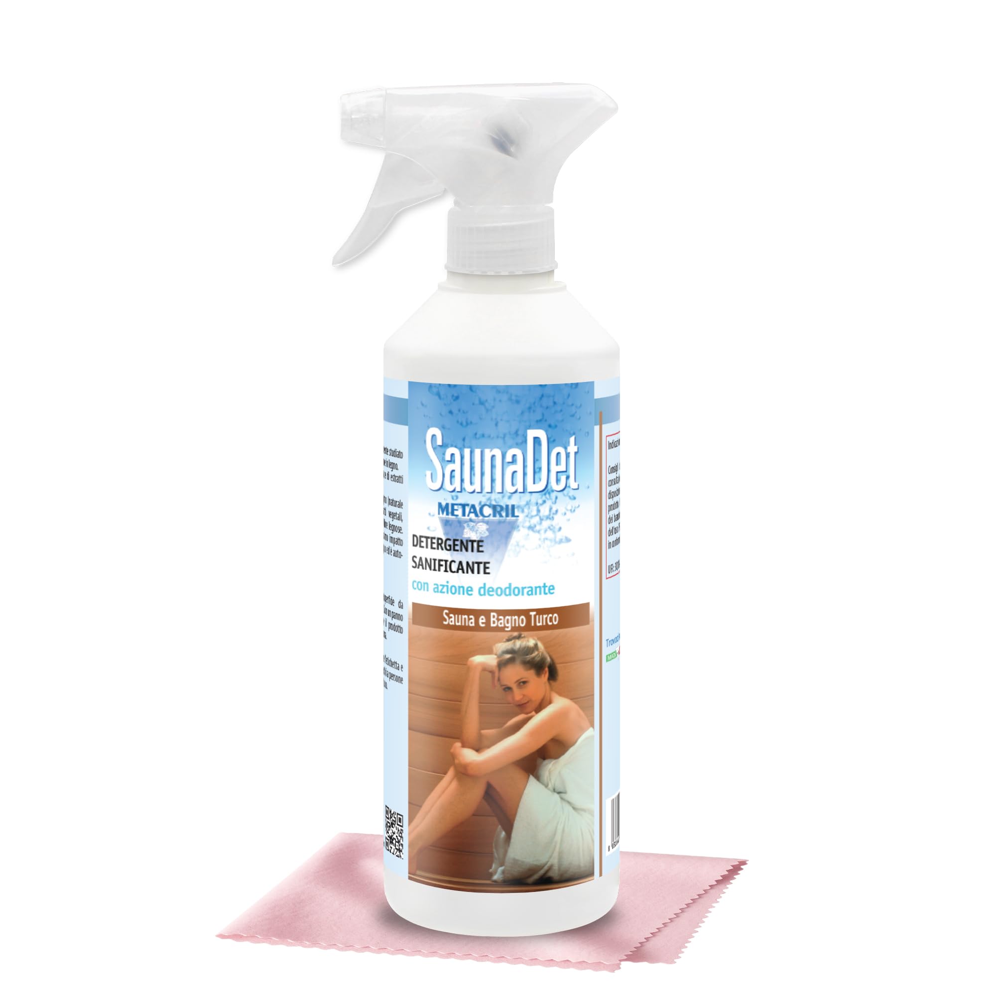 Metacril SaunaDet 500ml + Pannetto Real Clean