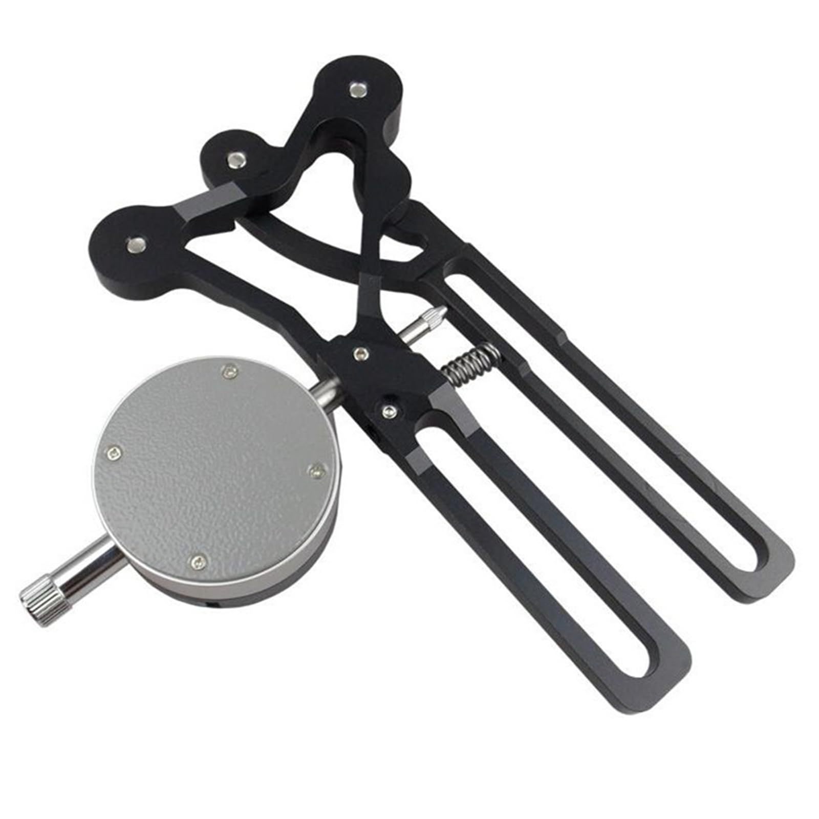 Medidor de tensión para bicicletas, herramienta de medición de aleación de aluminio, indicadores de radios de bicicleta, comprobador de radios de rueda de bicicleta, fácil de usar