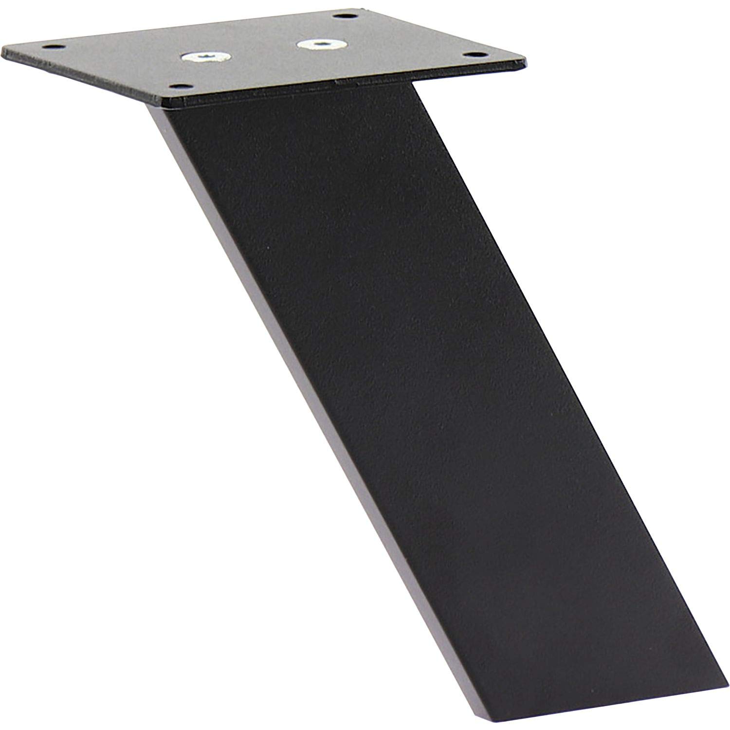 EBB Corfu Bar Console Slanted Height 170 mm Black Steel