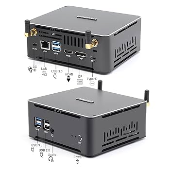 Amazon.co.jp: ミニPC Windows11 Pro 4K対応 Core i7-8565U,小型