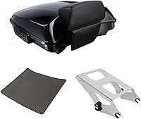Vista 18 de TCT-MT - Soporte para maletero (2 arriba) para Harley 2014-2020 Road King FLHR CVO Limited FLHTKSE Street Glide FLHX Ultra Limited FLHTK FLHXS Tri