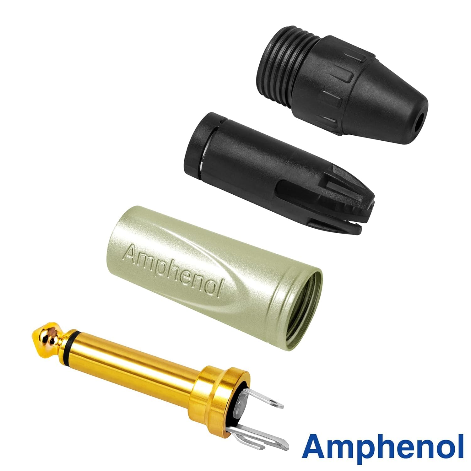 WBC-PRO-Guitarra de 10 pies, 20 AWG, tapa baja (18 pF/pie), grado profesional, a base de grafito, cable de guitarra de doble blindaje, bajo, instrumento con conectores Amphenol QM2P-AU de 6,35 mm