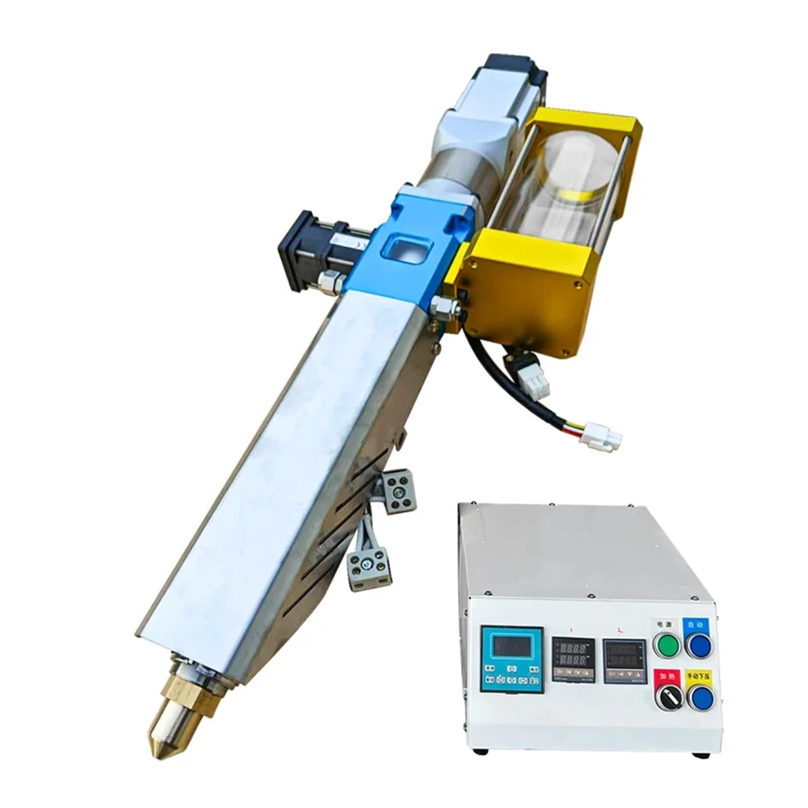 Estrusore verticale elettrico for stampa 3D da 1200 W - Macchina for stampaggio a iniezione da 4 kg/h for ABS e PP - Produzione di plastica in laboratorio