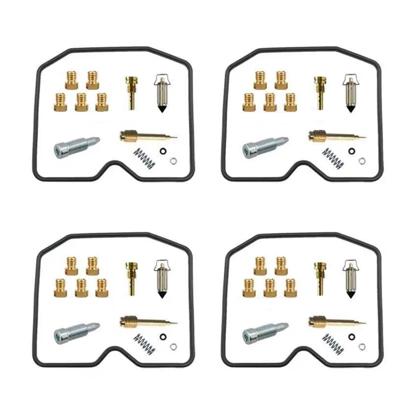 Motorcycle Carburetor Repair Kit for K&AWAS&AKI Zephyr 550 ZR550 B 1990-1995(Style B)