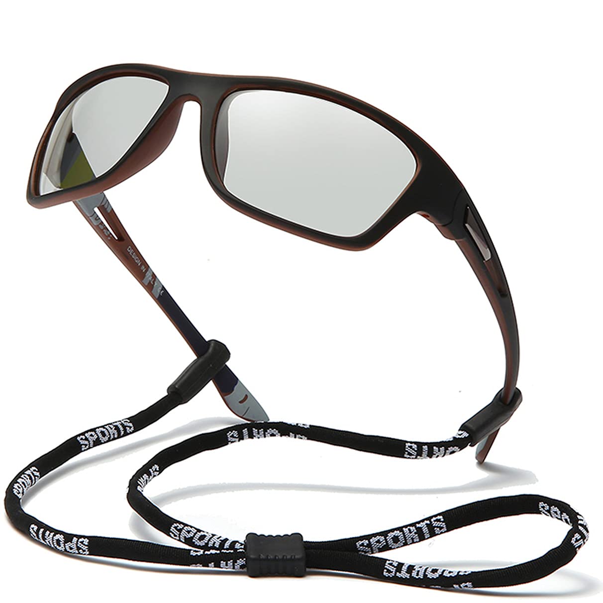 Gafas de sol fotocromáticas polarizadas para hombres y mujeres, protección UV, ciclismo, conducción, deportes