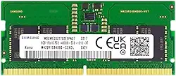 Memória RAM para laptop Samsung 8GB DDR5 4800 MHz PC5-38400 SODIMM (M425R1GB4BB0) OEM