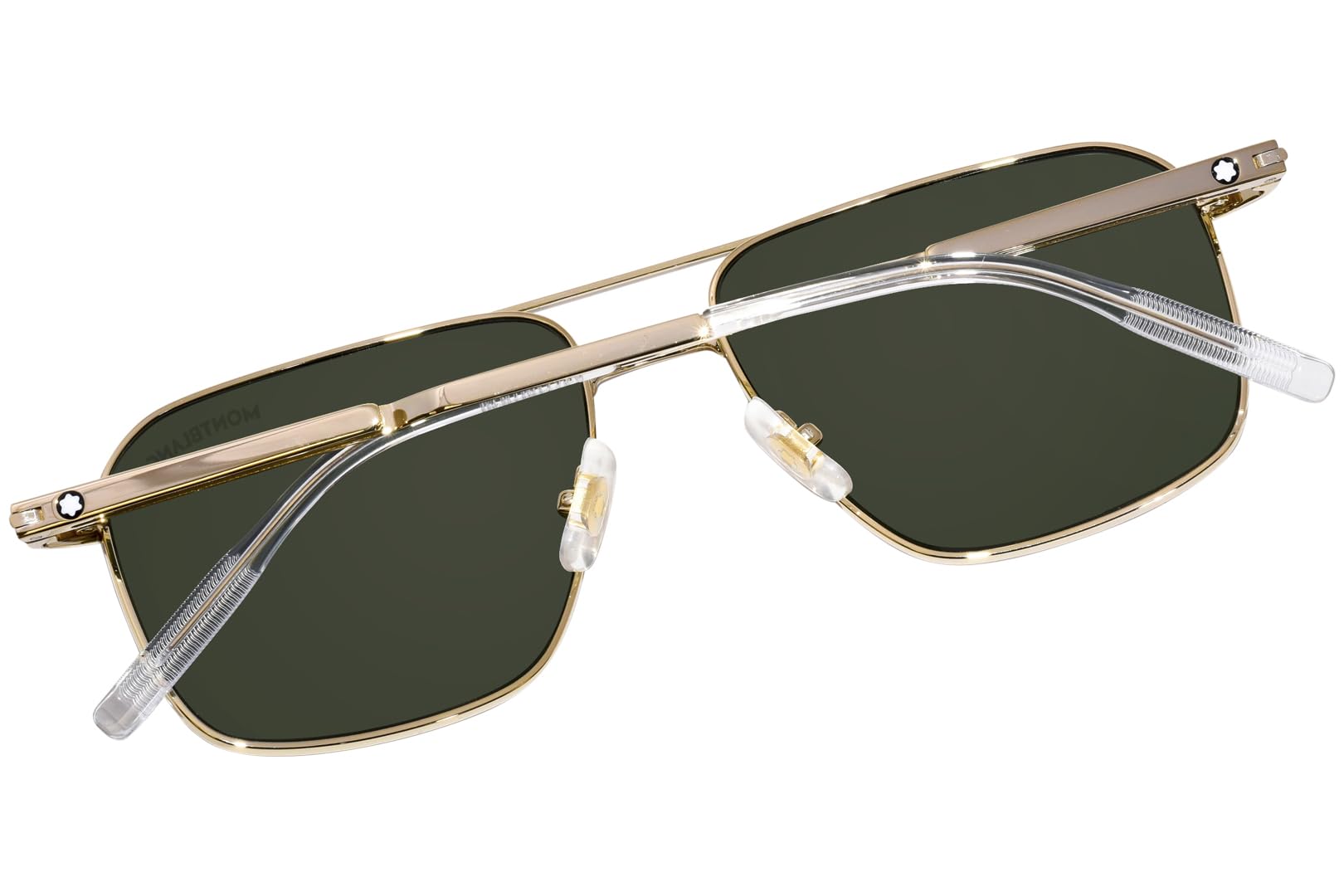 Montblanc MB0278S-002 56 Sunglass Man Metal Sonnenbrille, Sport, Gold (Gold), Einheitsgröße