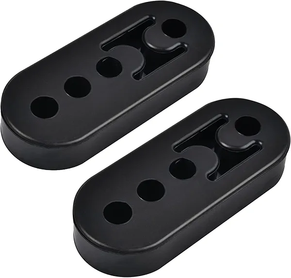 EVIL ENERGY Exhaust Hanger Rubber Adjustable Insulator Bushing Mount 4 Holes Universal 4PCS