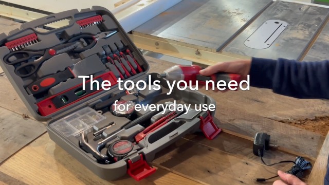 Amazon.com: Apollo Tools 135 Piece Household Tool Set with