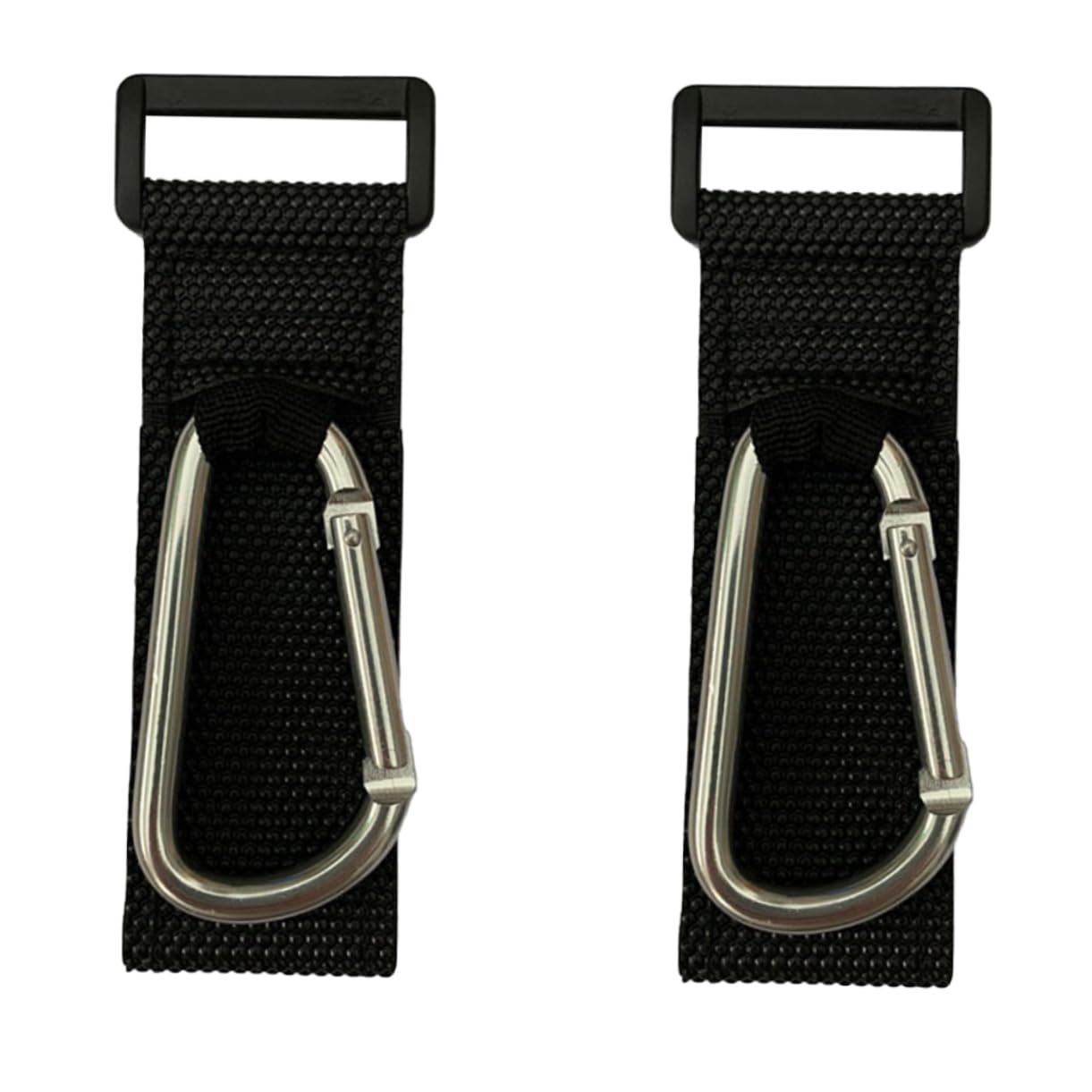 JOINPAYA Stroller Hooks Diaper Bag Holder Wheelchair Hooks D-Shaped Carabiner Clip