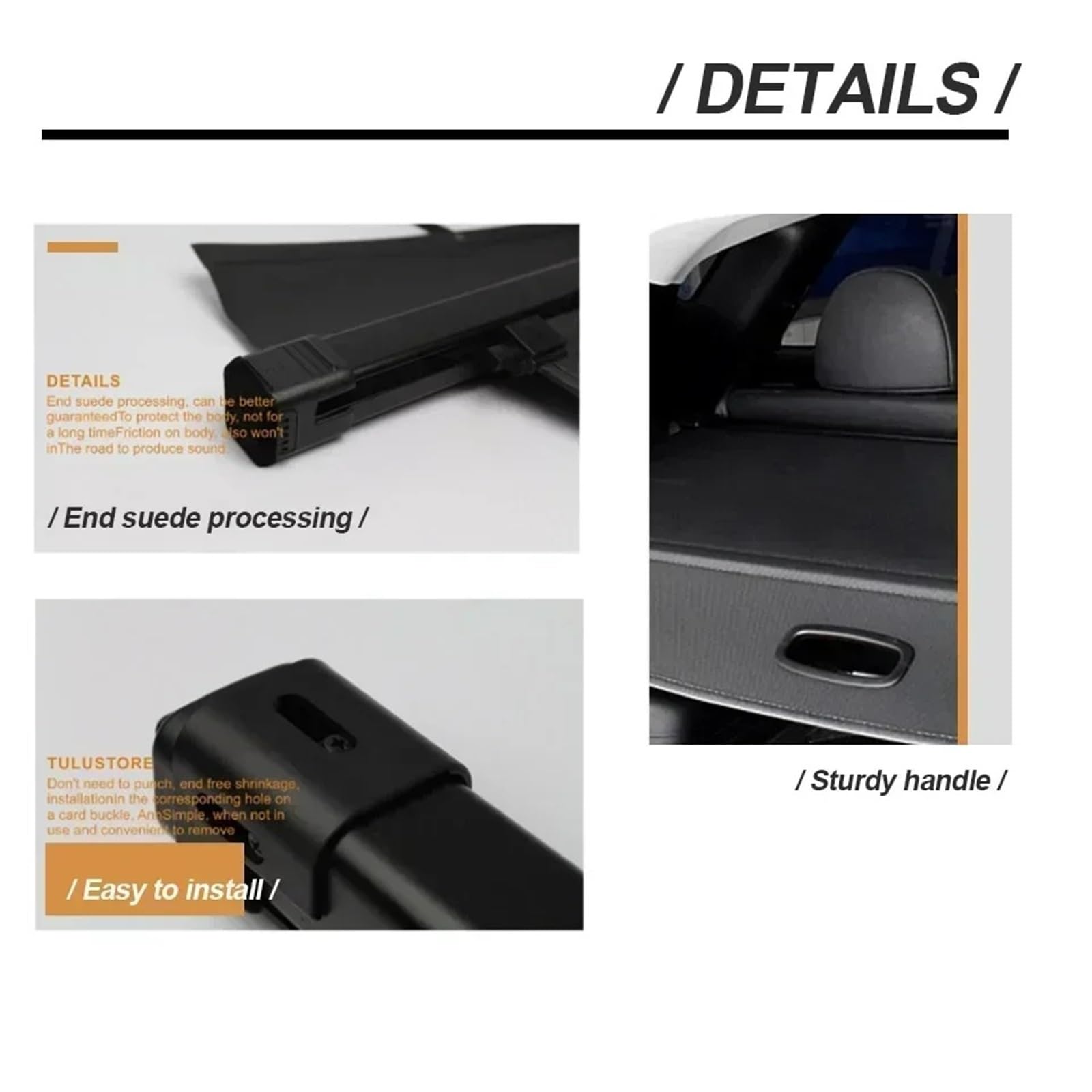 Cubierta Carga Retráctil para Maletero para VW para Tiguan R Line 2024 LWB L Pro 2025-2026, Cubiertas Carga para Coche, Cubierta Maletero, Cortina, Equipaje, Cortinas Privacidad