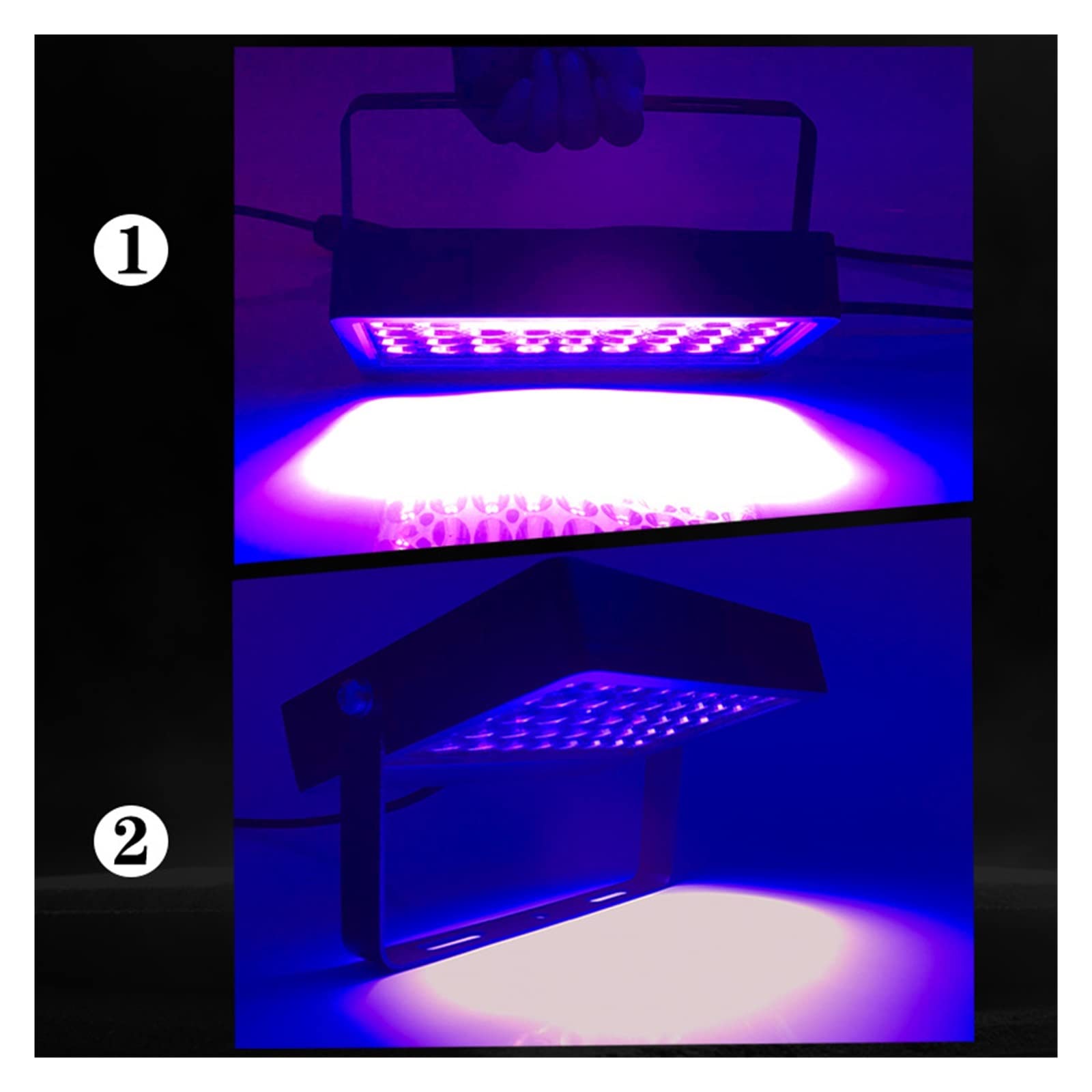 Lampy polimeryzacyjne, Wodoodporna lampa utwardzająca Led UV ŻEL światło ultrafioletowe maszyna do drukowania oleju szklana farba atramentowa sitodruk drukarka 3D