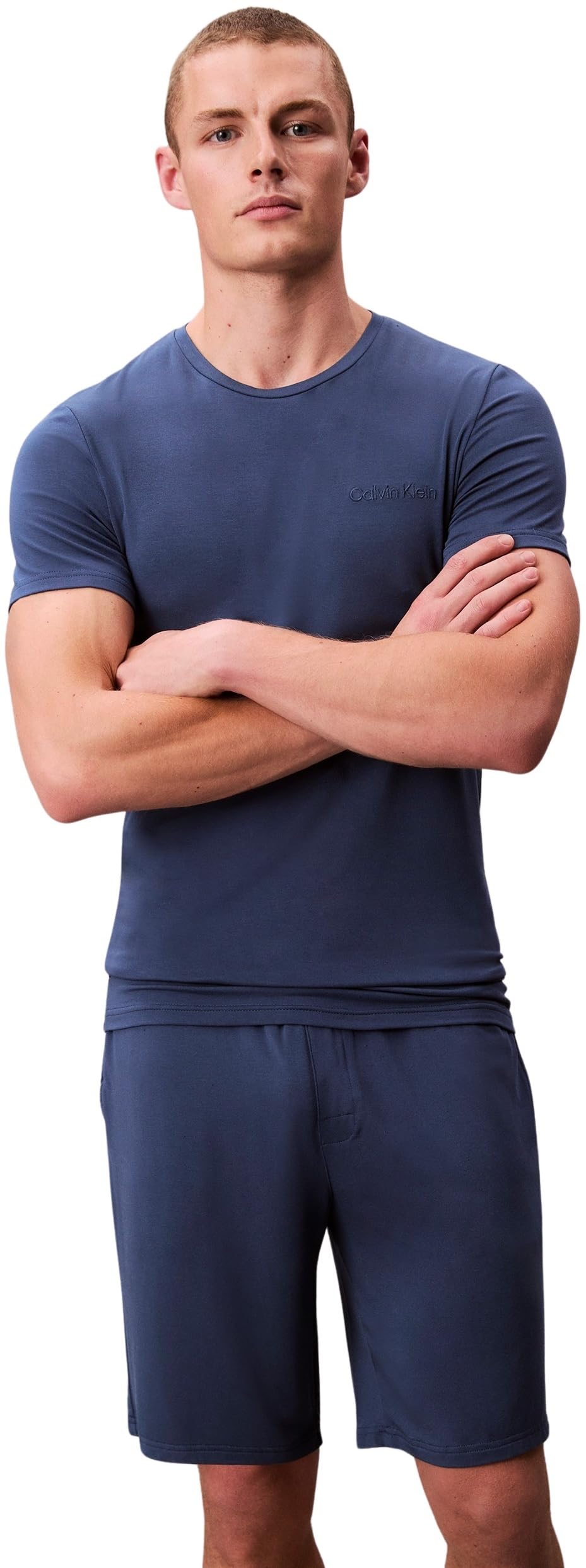 Calvin Klein Top do spania Mężczyźni Modal S/S Crew Neck Lv00nm2827