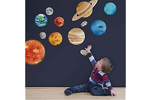 Solar System Wall Decals for Kids - Explore Space's Wonders
