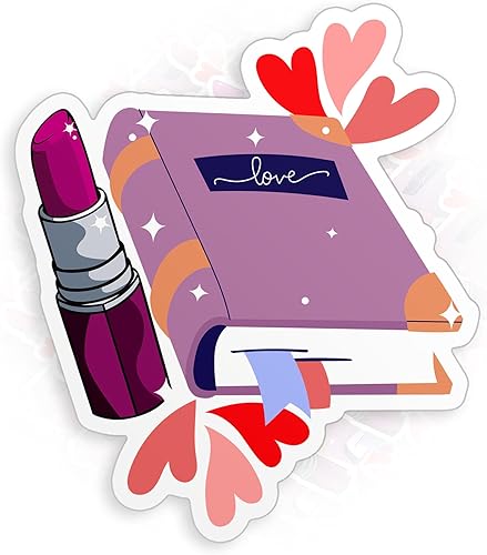 Miniatura 1 de Owala - Calcomanías de vinilo troqueladas impermeables para amantes de los libros, para amantes de los libros, Kindle Girl, Booktok, para botella de