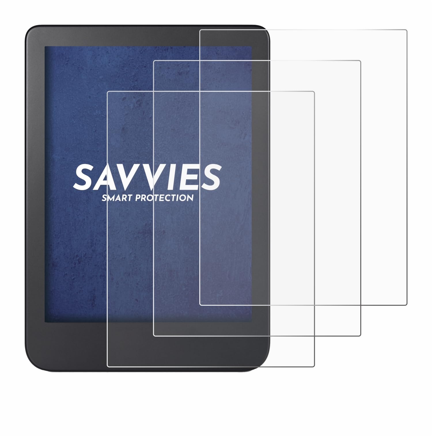 savvies Screen Protector compatible with Kobo Clara 2E Protection Film Clear 6-Pack