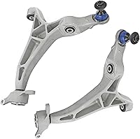 Vista 840 de Detroit Axle - 4 brazos de control de extremo delantero para Nissan Frontier Xterra 2000-2004 Brazos de control inferior y superior con rótulas