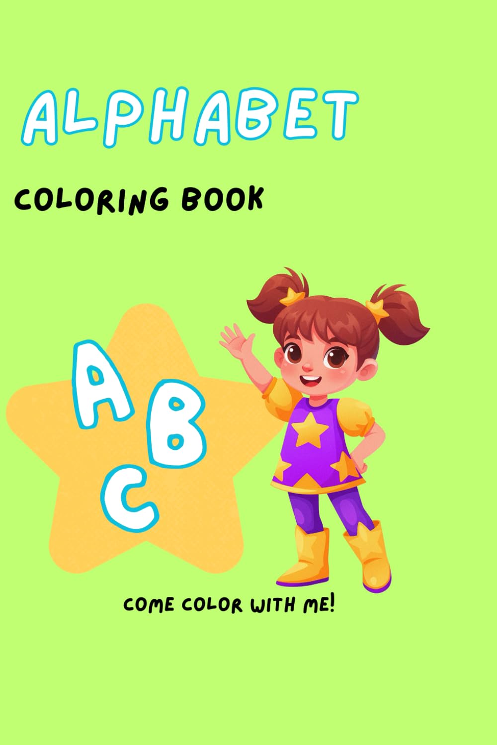 alphabet ABC coloring book