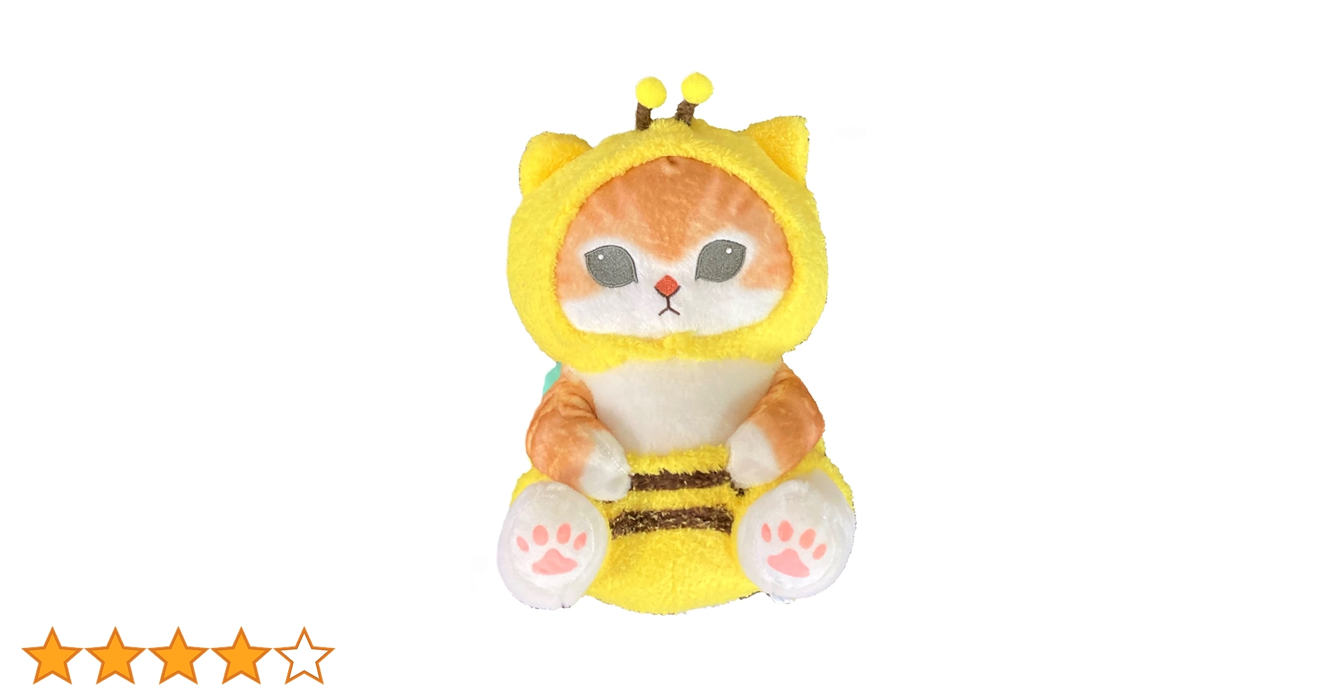 Amazon.co.jp: mofusand ミツバチにゃん BIGぬいぐるみ